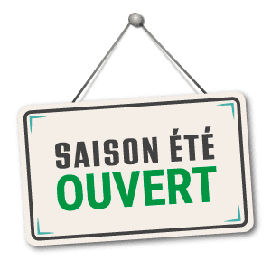Panneau-Saison-Ouvert Panneau saison d'été